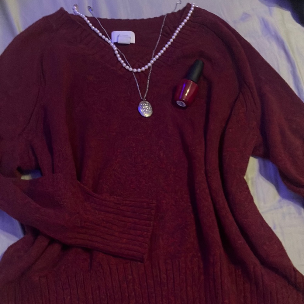 Classic Red Old Navy Sweater